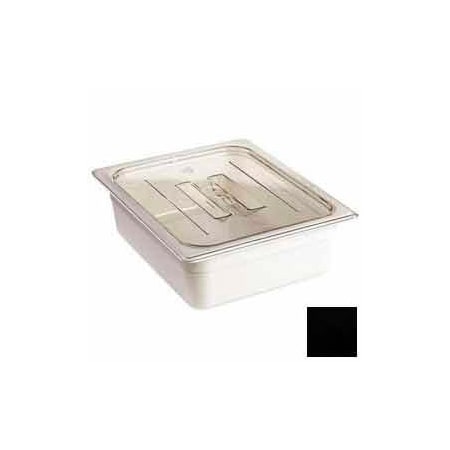 Cambro Cambro - Camwear Food Pan Cover, 1/3 Size, With Handle, Polycarbonate, Black, NSF 30CWCH110